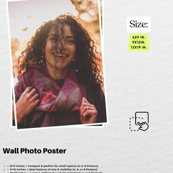 Wall Photo Poster – Personalize Your Space with Photos